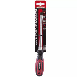 Dekton Pro 8mm Flat Head Screwdriver 150mm