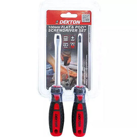 Dekton Twin Pack Screwdriver Set - DT65206
