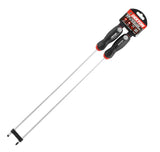 Dekton 2pc PZ2 & Flat Head Extra Long Screwdriver Set 450mm with Magentic Tip