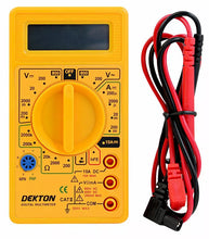 Load image into Gallery viewer, Dekton Digital Multimeter DT95210