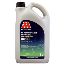 Load image into Gallery viewer, Millers Oils EE Performance 0w-30 Fully Synthetic Engine Oil 5L
