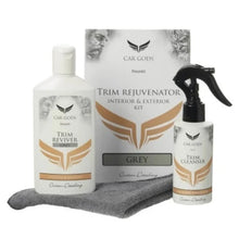 Load image into Gallery viewer, Car Gods Interior &amp; Exterior Trim Kit Rejuvenator Kit- Grey