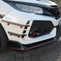 Load image into Gallery viewer, Maxton Design Front Canards Honda Civic MK10 Type-r 2017-UP