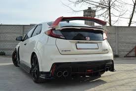 Maxton Design Spoiler CAP N.2 Honda Civic IX Type R 14-17