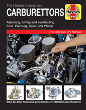 Load image into Gallery viewer, Haynes Manual on Carburettors (Paperback)