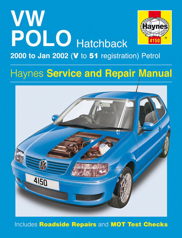 Haynes VW Polo Hatchback Petrol (00 - Jan 02) Repair Manual
