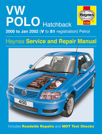 Haynes VW Polo Hatchback Petrol (00 - Jan 02) Repair Manual