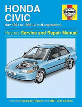 Load image into Gallery viewer, Haynes Honda Civic 91-96 Service and Repair Manual