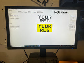 DVLA Approved Number Plate Printing Software
