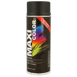 Maxi Color Deep Black Matt Spray Paint 400ml