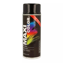 Load image into Gallery viewer, Maxi Color Jet Black Glossy Spray Paint 400ml