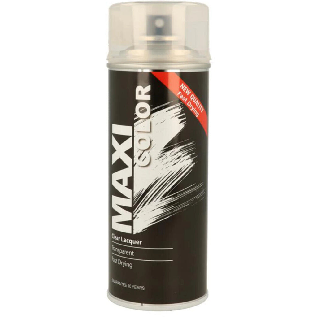 Maxi Color Clear Lacquer High Gloss Spray Paint 400ml