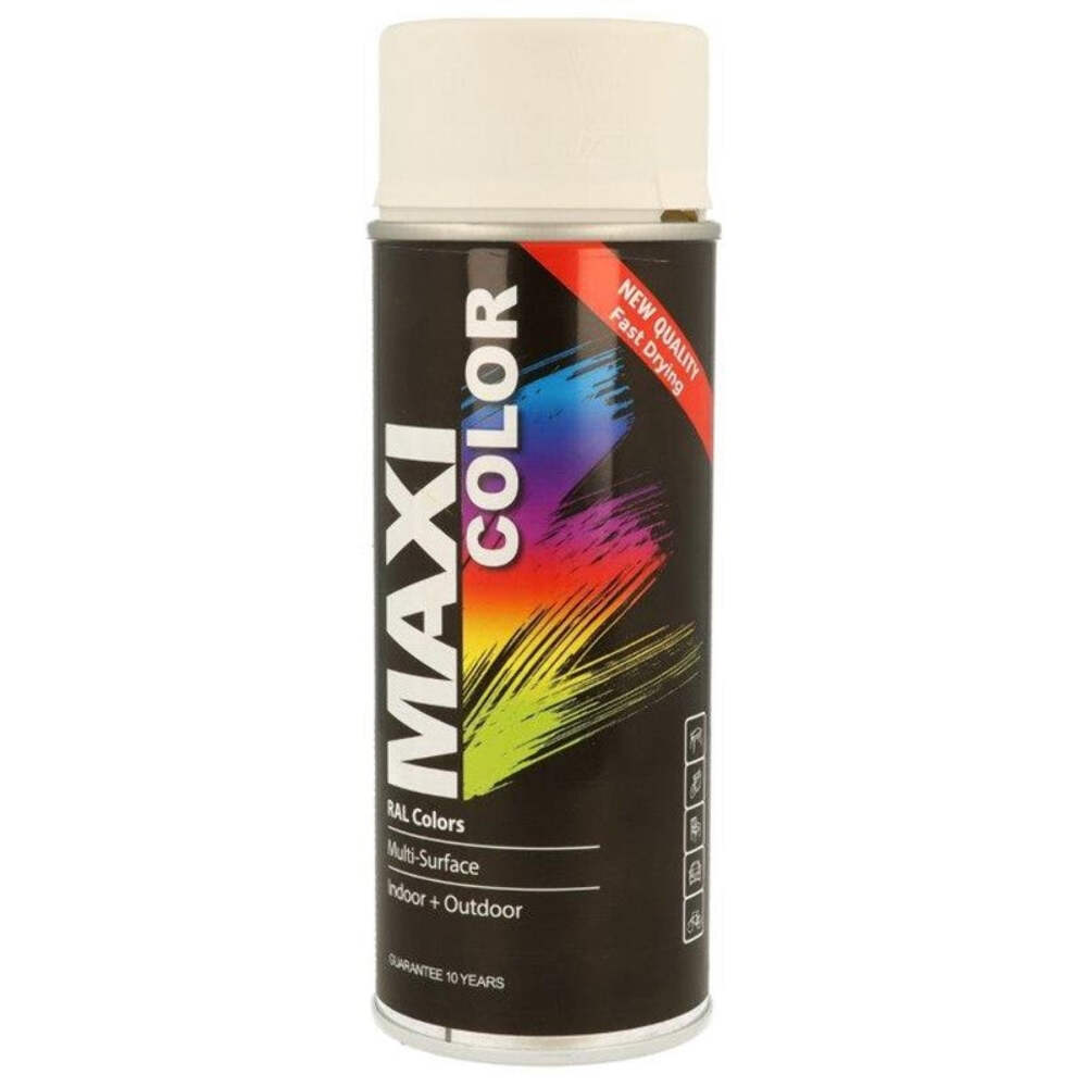 Maxi Color Pure White Matt Spray Paint 400ml