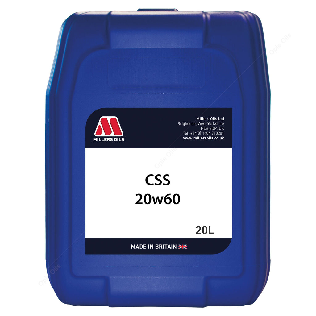 Millers Oils NANODRIVE CSS 20w-60 Semi Synthetic Engine Oil 20L