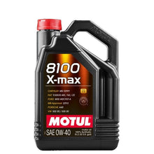 Load image into Gallery viewer, Motul 8100 X-Max 0w-40 5L