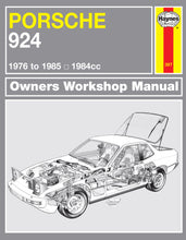 Load image into Gallery viewer, Porsche 924 &amp; 924 Turbo (76 - 85) Haynes Repair Manual