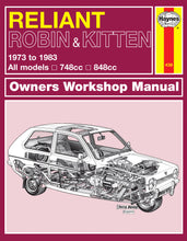 Load image into Gallery viewer, Reliant Robin &amp; Kitten Haynes Mnaual 1973 - 1983 436
