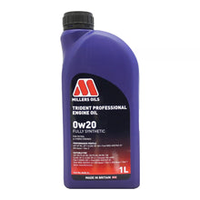 Load image into Gallery viewer, Millers Oils Trident Professional 0W-20 Fully Synthetic Engine Oil 1L