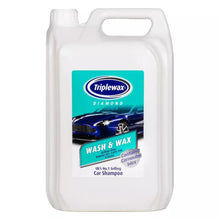 Load image into Gallery viewer, Triplewax Wash &amp; Wax Shampoo Streak Free Car Caravan Motorhome 5L