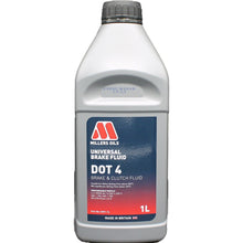 Load image into Gallery viewer, Millers Oils Universal Brake Fluid Clutch DOT 4 1L