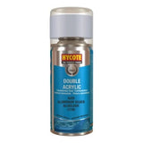 Hycote Audi Aluminium Silver Metallic Double Acrylic Spray Paint 150ml - XDAS401