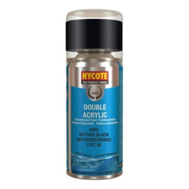 Hycote Audi Mythos Black Double Acrylic Spray Paint 150ml - XDAD608