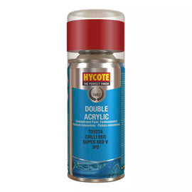 Hycote Toyota Chilli Red Double Acrylic Spray Paint 150ml
