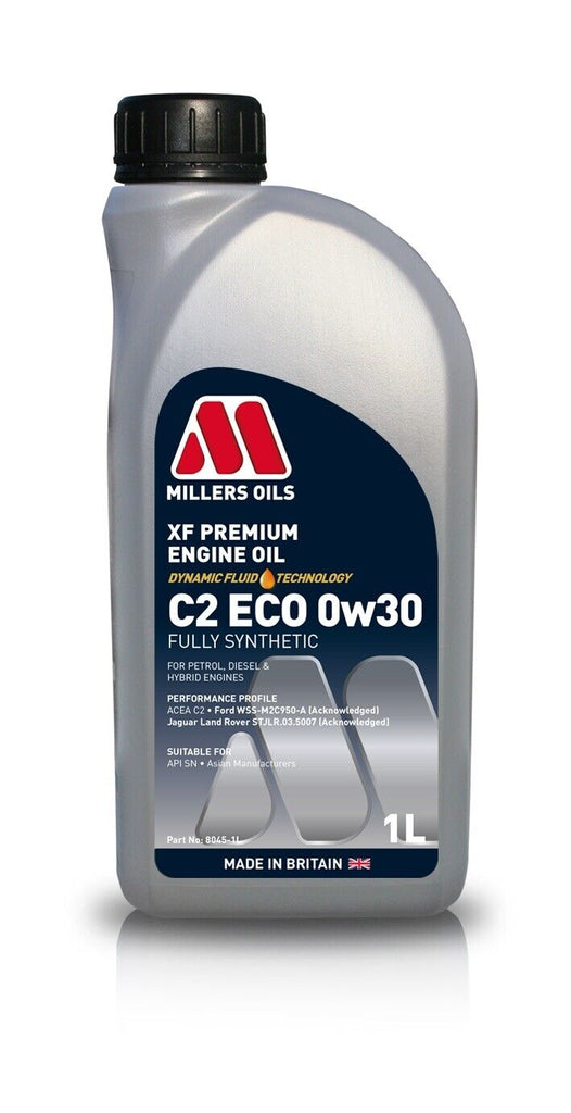 Millers Oil XF Premium Fully Synthetic 0W-30 High Performance Engine Oil 1L