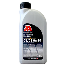 Millers Oils XF Premium C5/C6 0w-20 Fully Synthetic Engine Oil 1L