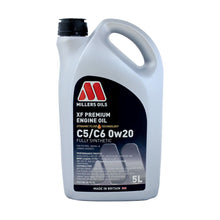 Load image into Gallery viewer, Millers Oils XF Premium C5/C6 0w-20 Fully Synthetic Engine Oil 5L