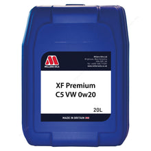 Load image into Gallery viewer, Millers Oils XF Premium C5 VW 0W-20 Fully Synthetic Engine Oil 20L
