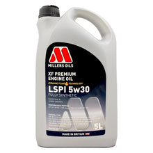 Load image into Gallery viewer, Millers Oils XF Premium LSPI 5W-30 5W30 Fully Synthetic Engine Oil 5L