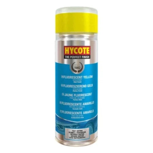 Hycote Fluorescent Yellow Spray Paint 400ml