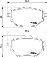 Load image into Gallery viewer, Brembo Brake Pad, P 61 122