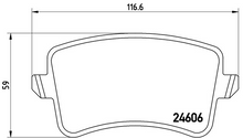 Load image into Gallery viewer, Brembo Brake Pad, P 85 100