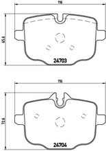 Load image into Gallery viewer, Brembo Brake Pad, P 06 061