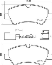 Load image into Gallery viewer, Brembo Brake Pad, P 24 187
