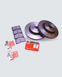 BREMBO DS2500 CLIO 2RS HIGH CARBON FRONT DISC & PERFORMANCE PAD KITS Brembo