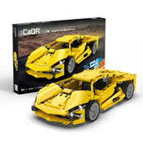 CaDA Lightning Sports Car Lightning Pull Back Racing 1/18 Scale 357pcs - C52021W