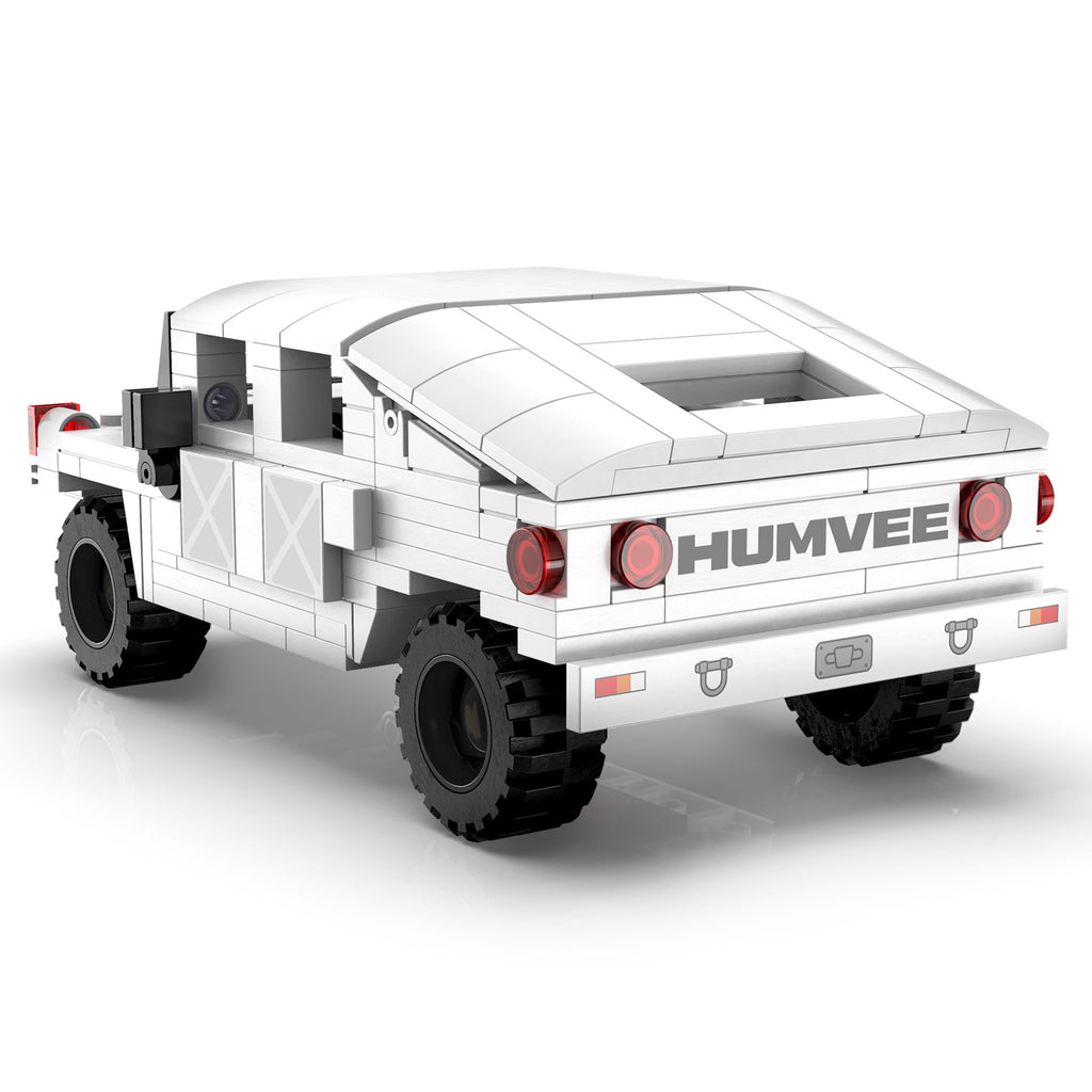 CaDA 1/24 Humvee Off Road Truck Brick Construction Kit 328 Piece Set C55022W