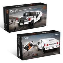 Load image into Gallery viewer, CaDA 1/24 Humvee Off Road Truck Brick Construction Kit 328 Piece Set C55022W
