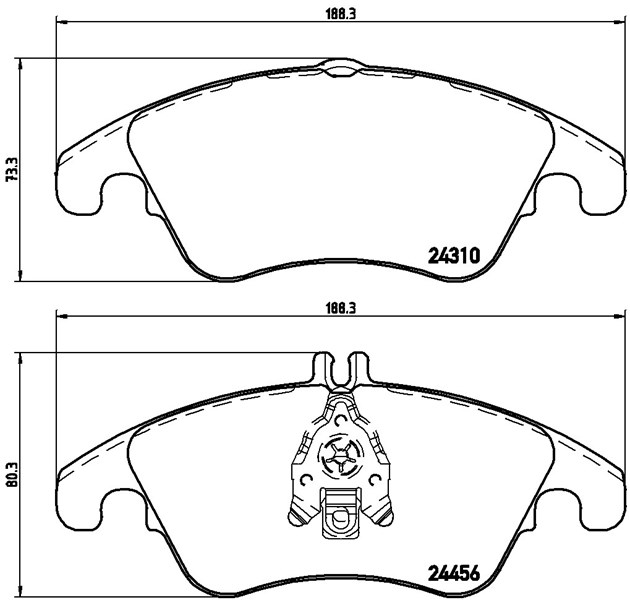 Brembo Brake Pad, P 50 069