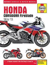 Load image into Gallery viewer, Honda CBR1000R Fireblade (08 - 13)  service and repair manual Hardcover