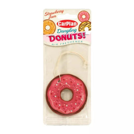 CarPlan Dangling Donuts Air Freshener - Strawberry Jam