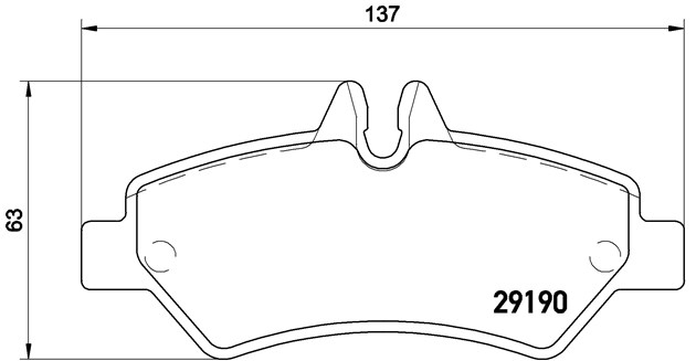 Brembo Brake Pad P 50 084