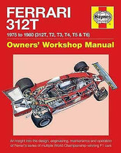 Load image into Gallery viewer, Haynes Manual - Ferrari 312T Owners' Workshop Manual: 1975-1980