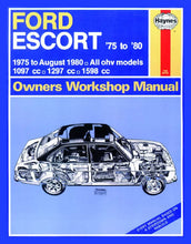 Load image into Gallery viewer, Haynes Manual - Ford Escort MK2 1.1L, 1.3L &amp; 1.6L X-Flow 1975-80