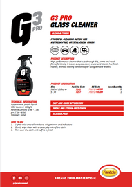 Farecla G3 Pro Glass Cleaner 500ml