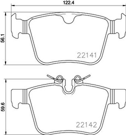 Brembo Brake Pad, P 86 029