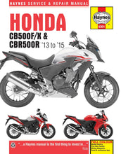 Load image into Gallery viewer, Honda CB500F/X &amp; CBR500R (2013-2015) Haynes Motorcycle Manual